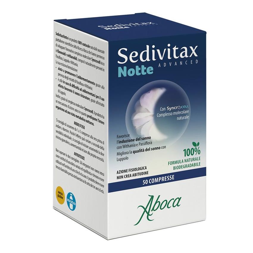 SEDIVITAX NOTTE ADVANCED 50CPR