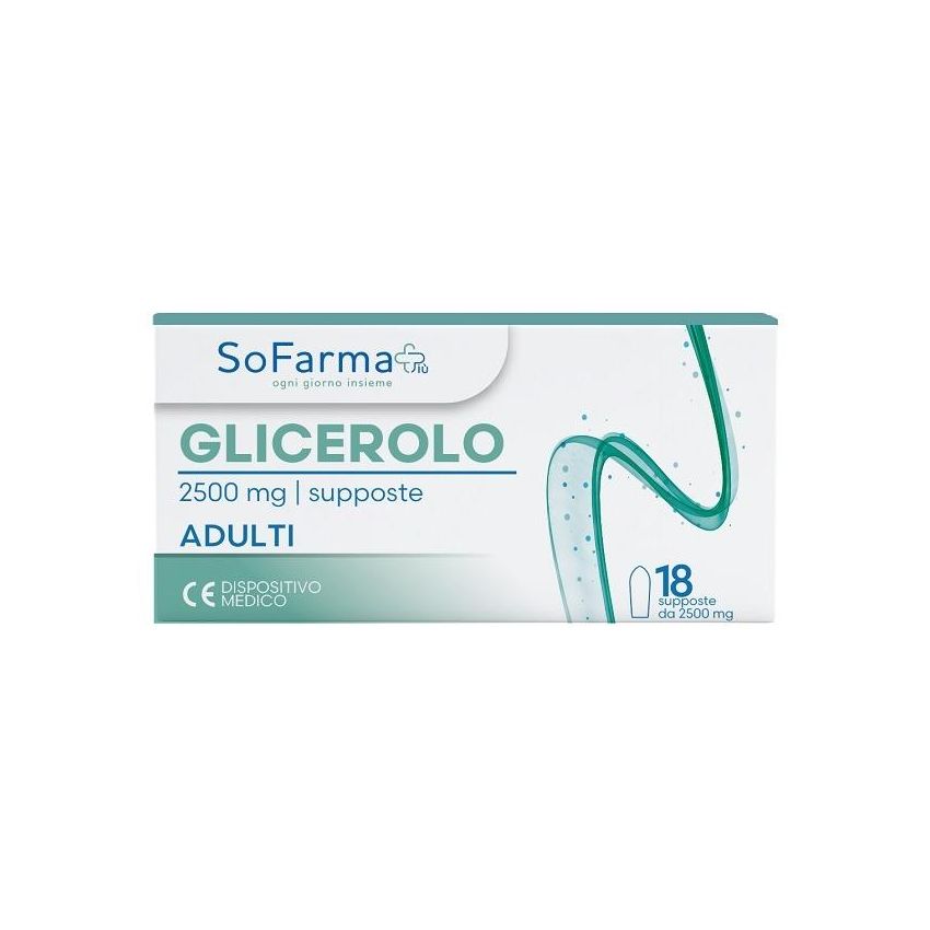GLICEROLO AD 2250MG 18P SOFARM