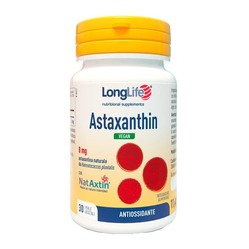 LONGLIFE ASTAXANTHIN VEGAN 8MG