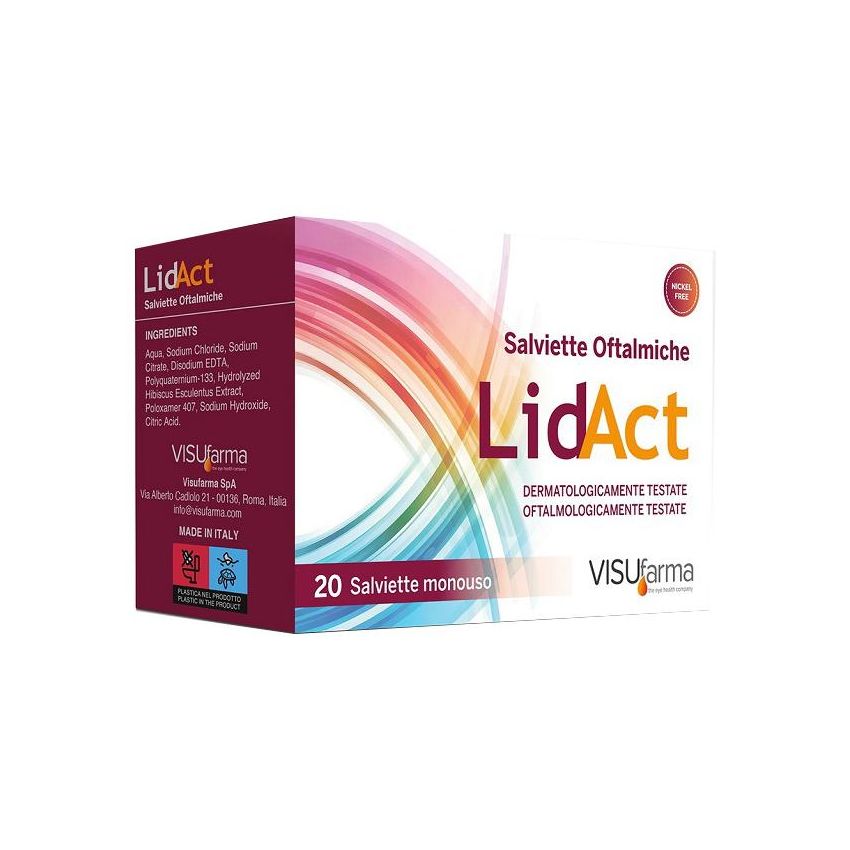 LIDACT SALVIETTE OFT MON 20PZ