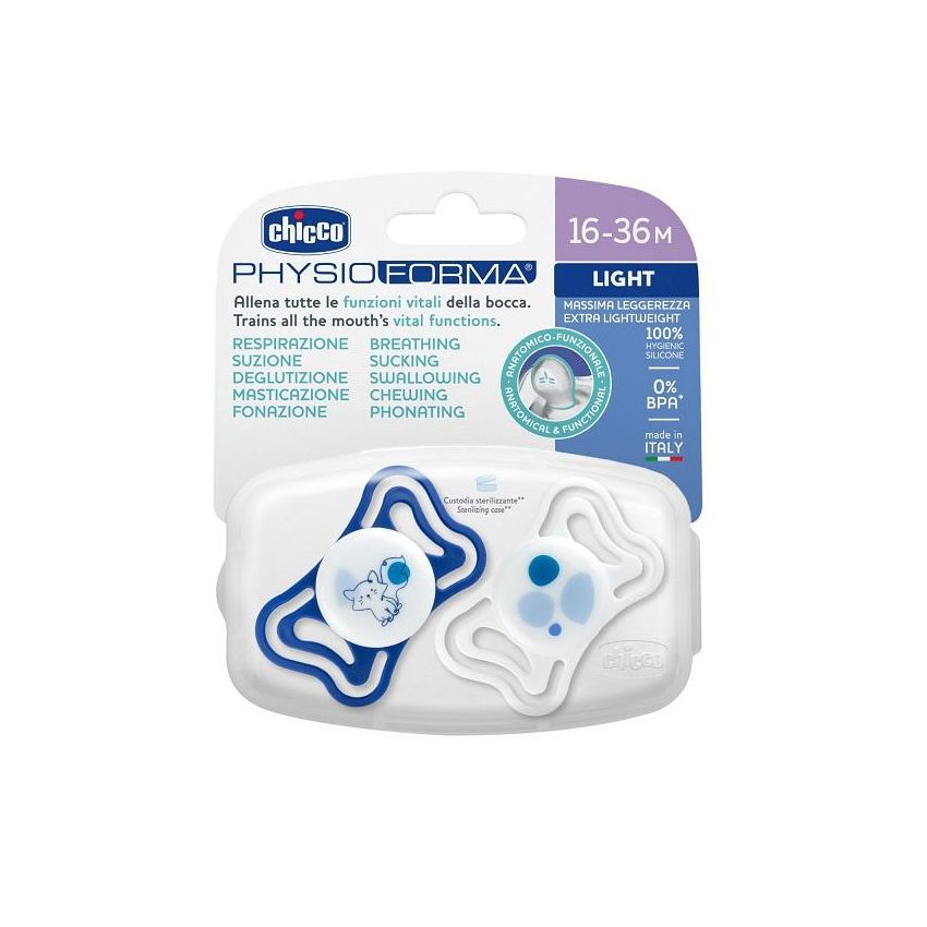CH SUCCH LIGHT BLU SIL16-36 2P
