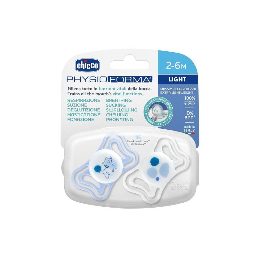 CH SUCCH LIGHT BLU SIL2-6 2PZ