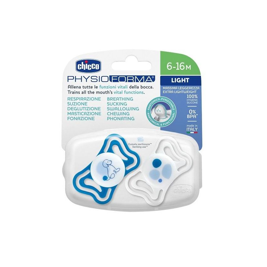CH SUCCH LIGHT BLU SIL6-16 2PZ