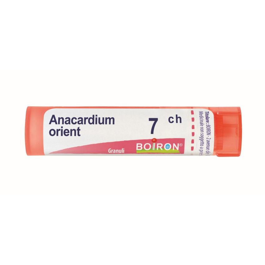 Granuli di Anacardium Orientale Boiron 07Ch - Tubo da 4g