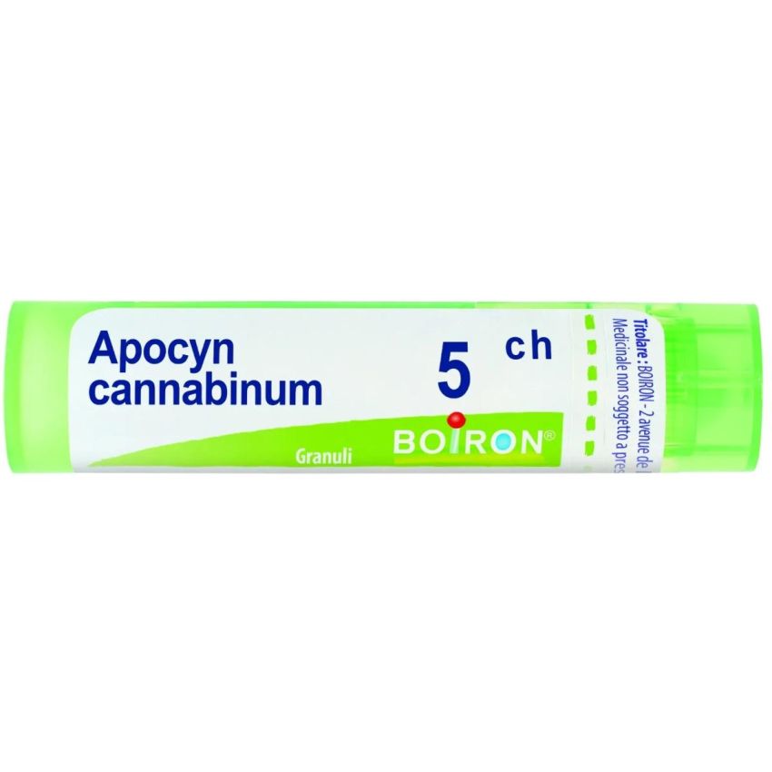 Boiron Apocynum Cannabinum 5CH - Granuli Homeopatici 4g