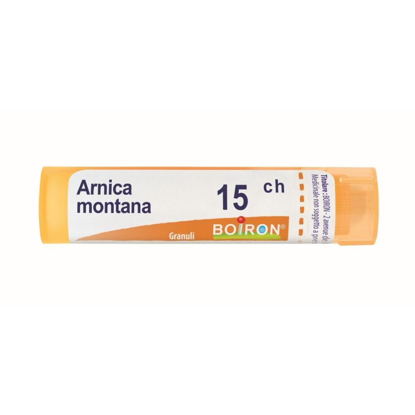 Granuli di Arnica Montana 15Ch in Tubo da 4g