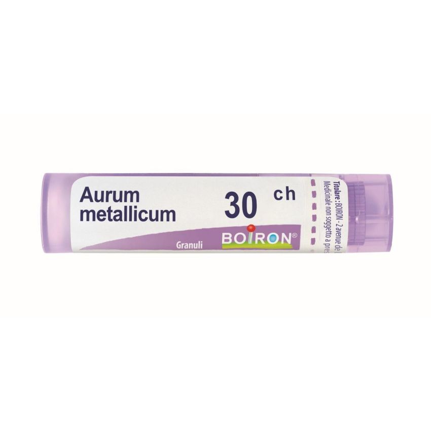 Boiron Aurum Metallicum 30Ch - Tubo di Granuli Omeopatici 4g