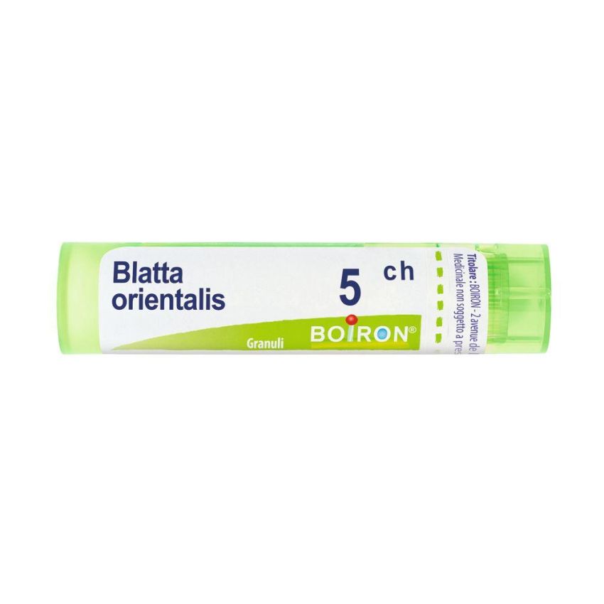 Boiron Blatta Orientalis 05Ch - Tubo di Granuli Omeopatici, 4g