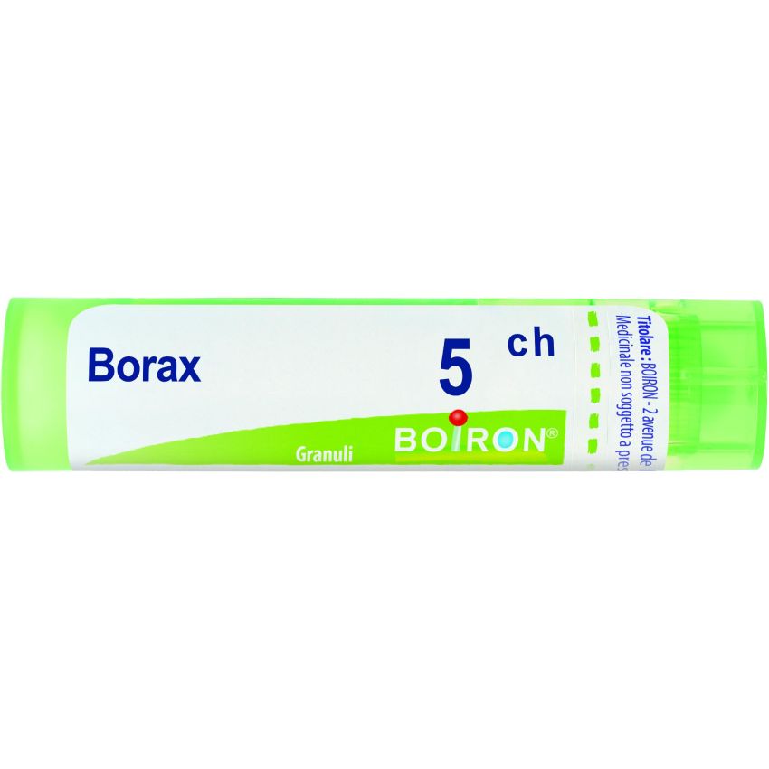 Granuli Borax 05Ch di Boiron - Tubo da 4g