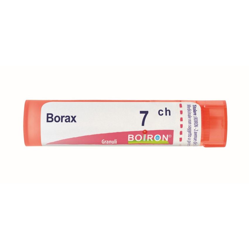 Granuli Boiron Borax 07Ch in Tubo da 4g