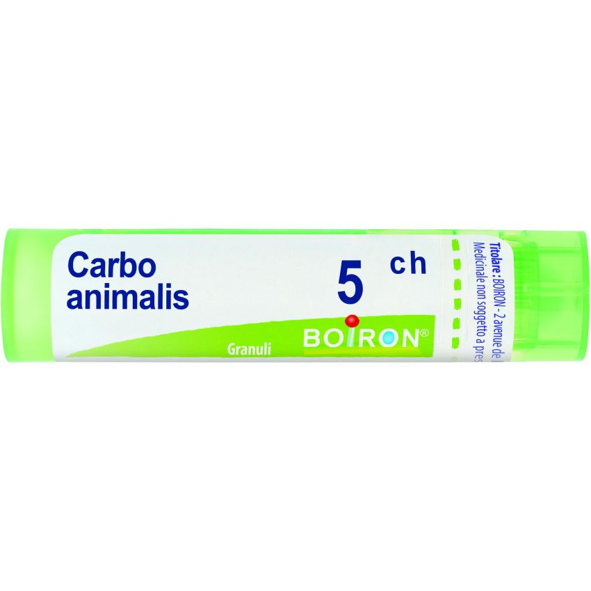 Boiron Carbo Animalis 05Ch - Tubo di Granuli Omeopatici 4g