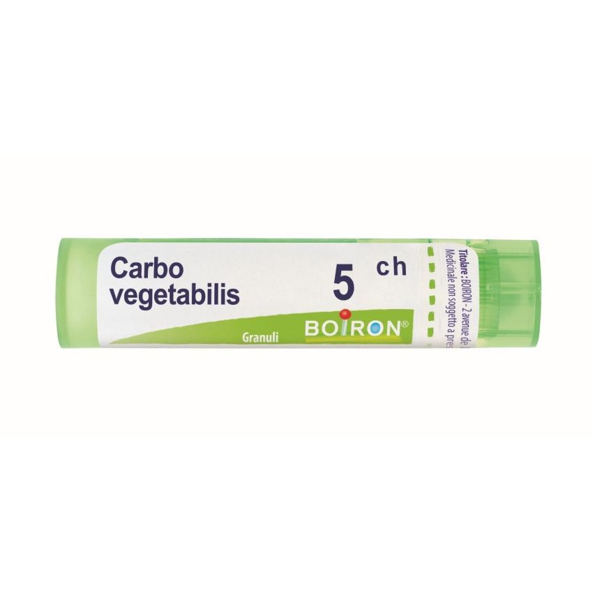 Boiron Carbo Vegetabilis 05Ch - Granuli Omeopatici 4g