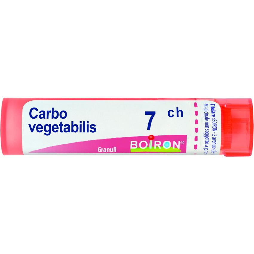 Boiron Carbo Vegetabilis 07Ch - Granuli Omeopatici 4g
