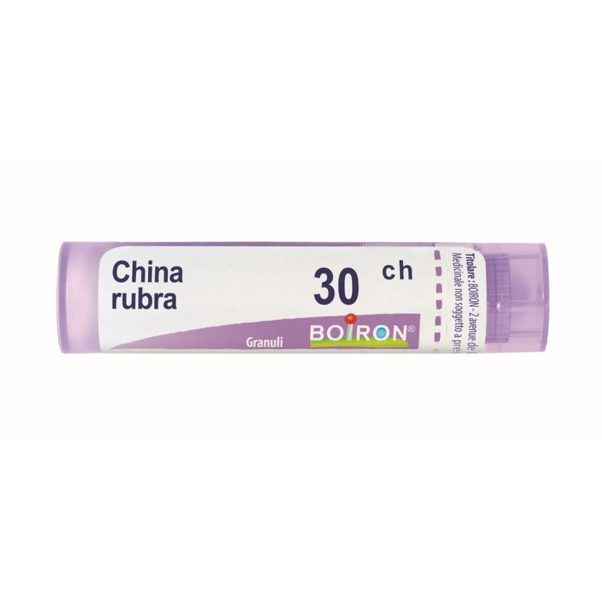 Granuli di China Rubra Boiron 30Ch in Tubo da 4g