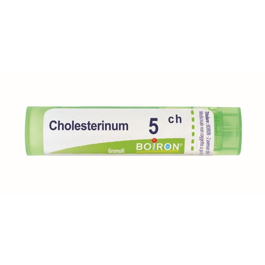 Boiron Cholesterinum 05Ch - Tubo di Granuli per Colesterolo, 4g