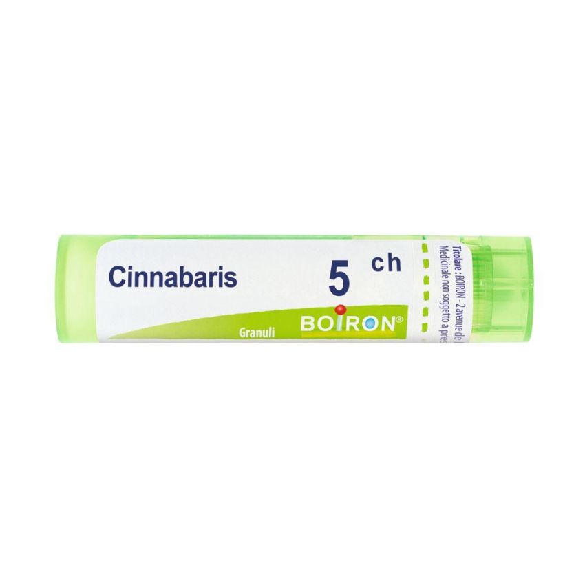 Boiron Cinnabaris 05Ch Granuli Omeopatici in Tubo - 4g