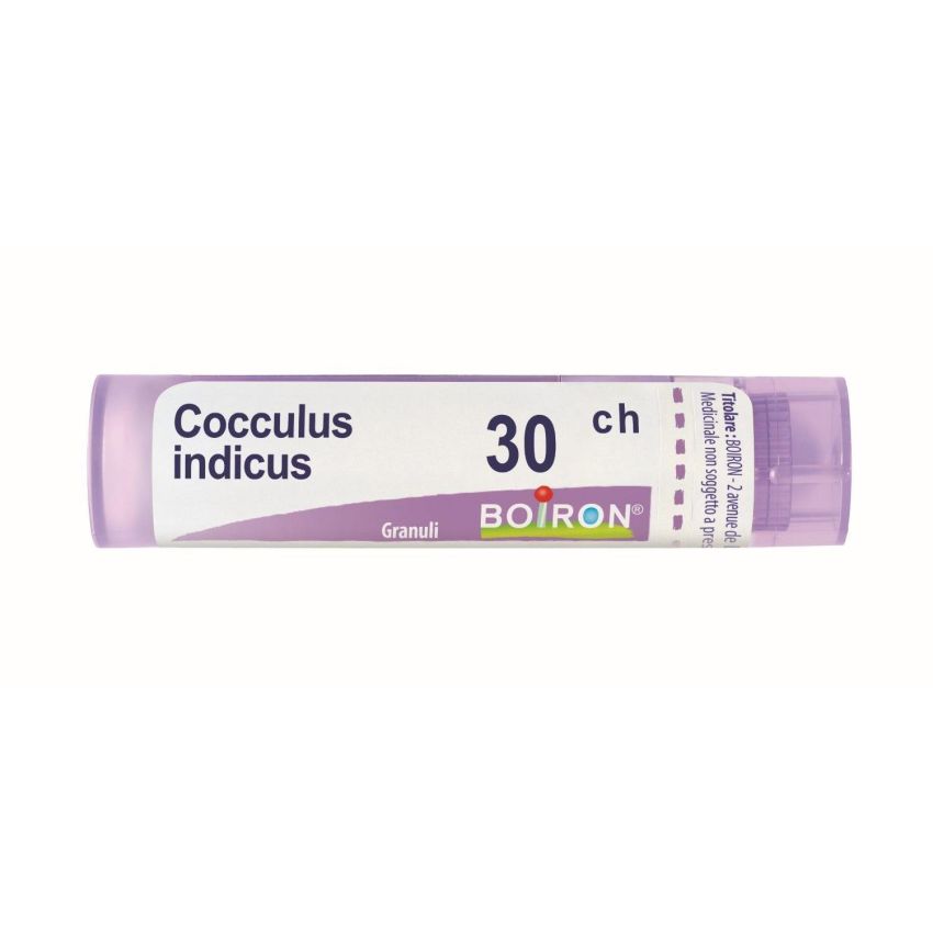 Granuli di Boiron Cocculus Indicus 30Ch in Tubo da 4g