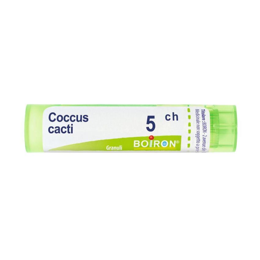 Boiron Coccus Cacti 05Ch - Tubo di Granuli Omeopatici da 4g