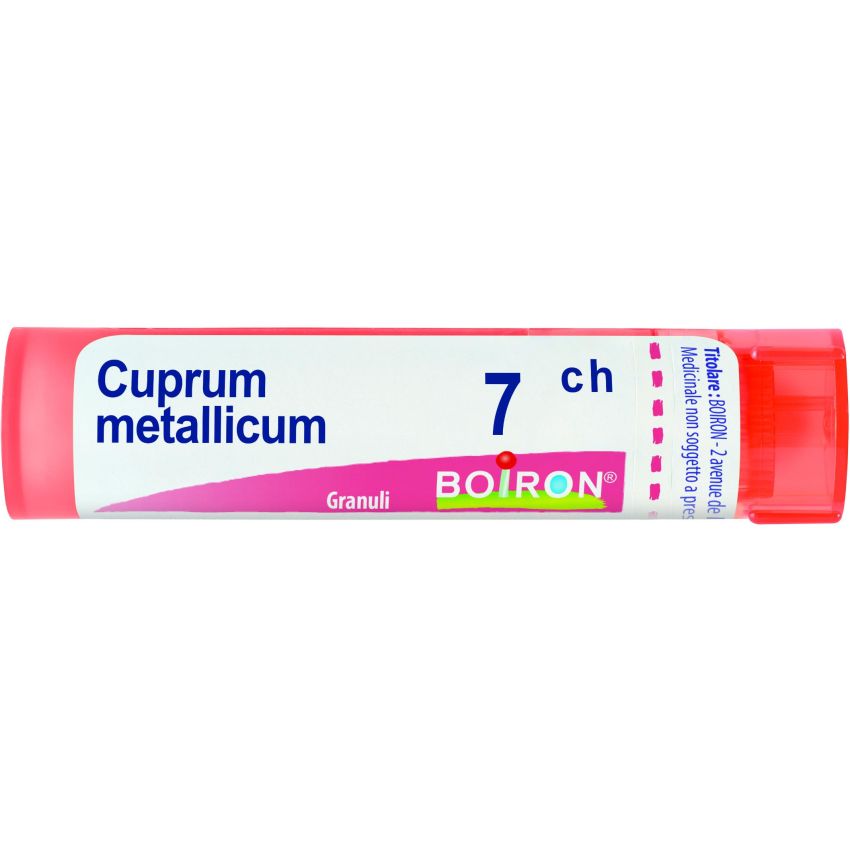 Boiron Cuprum Metallicum 07Ch - Granuli Omeopatici 4g
