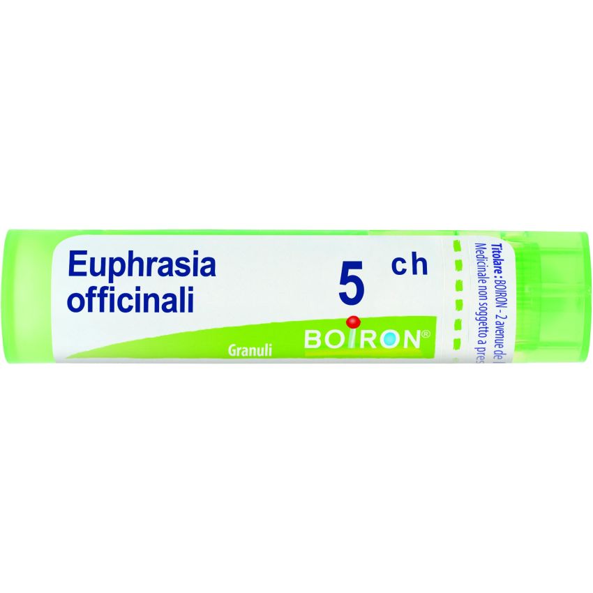 Boiron Euphrasia Officinalis 5CH - Granuli Omeopatici, Tubo da 4g