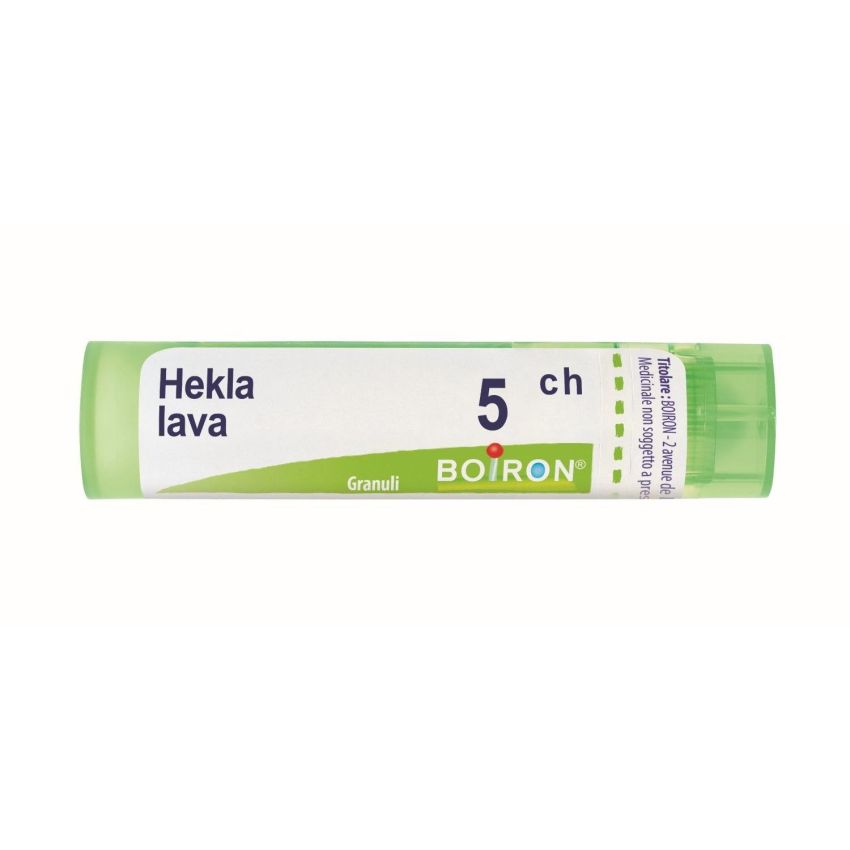 Boiron Hekla Lava 05Ch - Tubo di Granuli Omeopatici da 4g
