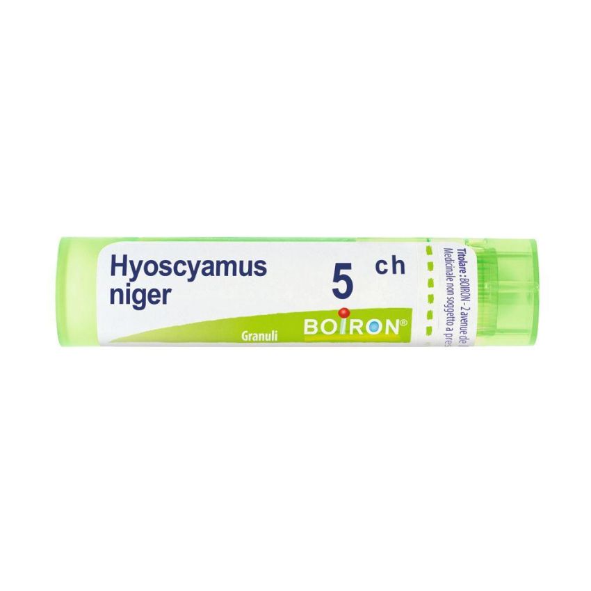 Boiron Hyoscyamus Niger 05CH - Tubo di Granuli Omeopatici, 4g