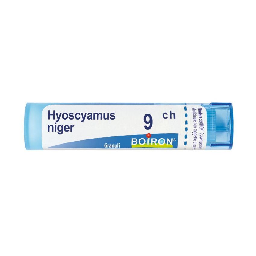 Boiron Hyoscyamus Niger 09Ch - Tubo di Granuli Omeopatici 4g