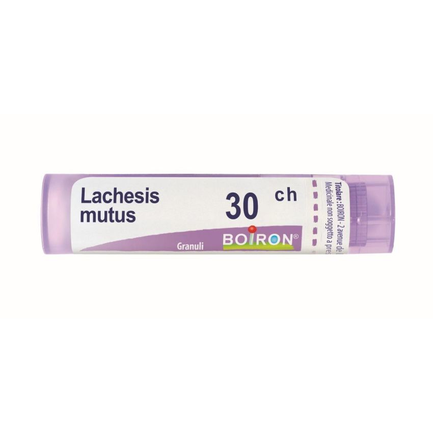 Boiron Lachesis Mutus 30Ch - Tubo da 4g di Granuli Omeopatici