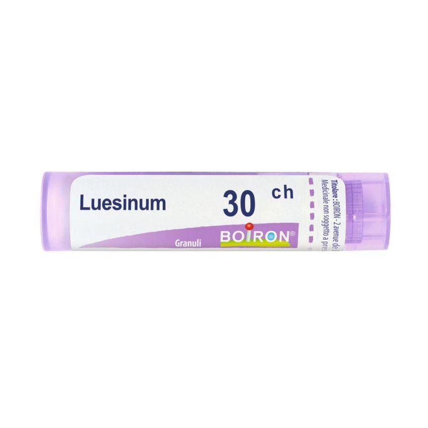 Boiron Luesinum 30Ch - Tubo di Granuli Omeopatici, 4g