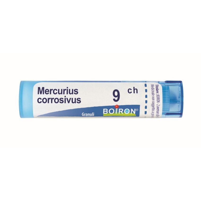 Boiron Mercurius Corrosivus 9Ch - Tubo da 4g di Granuli Omeopatici