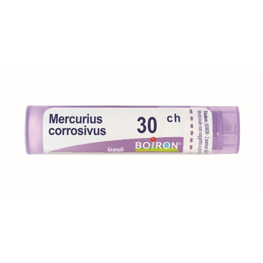 Boiron Mercurius Corrosivus 30Ch - Tubo di Granuli Omeopatici da 4g