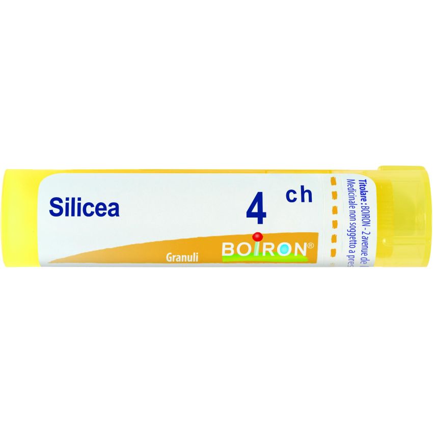 Boiron Silicea 04Ch - Granuli Omeopatici in Tubo da 4g