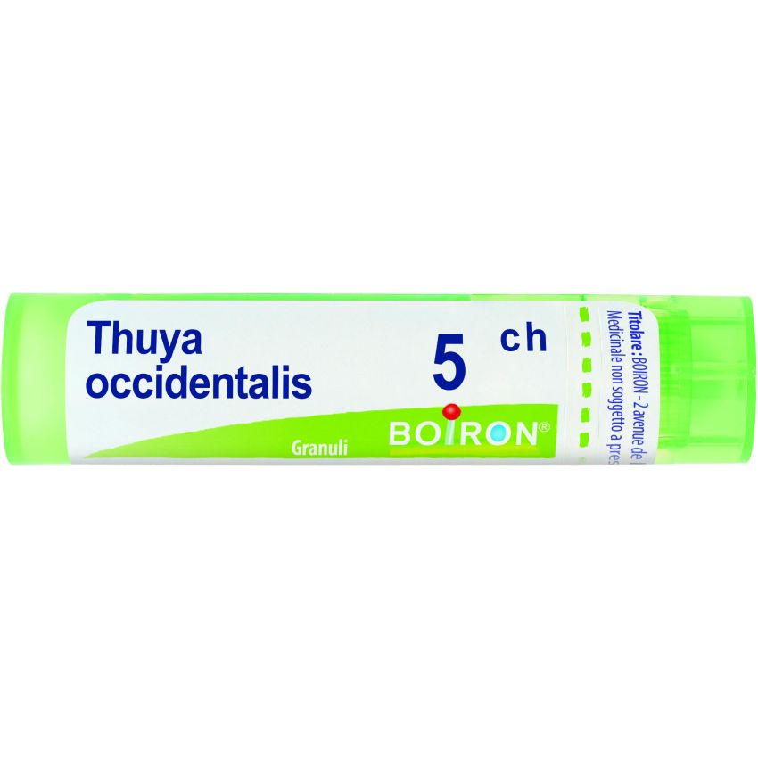 Granuli Boiron Thuya Occidentalis 05Ch - Tubo da 4g