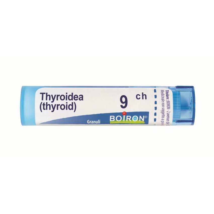 Boiron Thyroidinum 09Ch - Granuli per la Tiroide - Tubo da 4g
