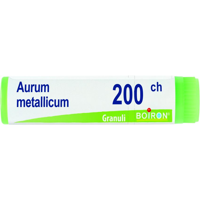 Boiron Aurum Metallicum 200Ch Globuli - Dose da 1g