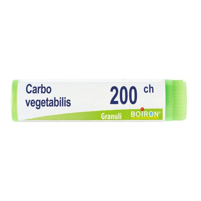 Boiron Carbo Vegetabilis 200Ch - Globuli Omeopatici da 1g