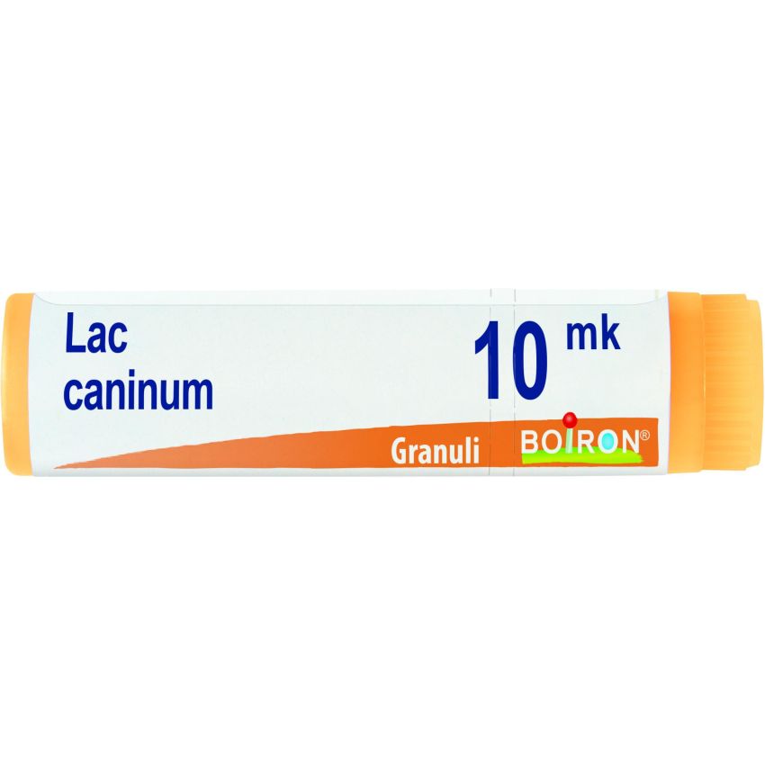Boiron Lac Caninum 10Mk Homeopatic Globules, 1g Dose