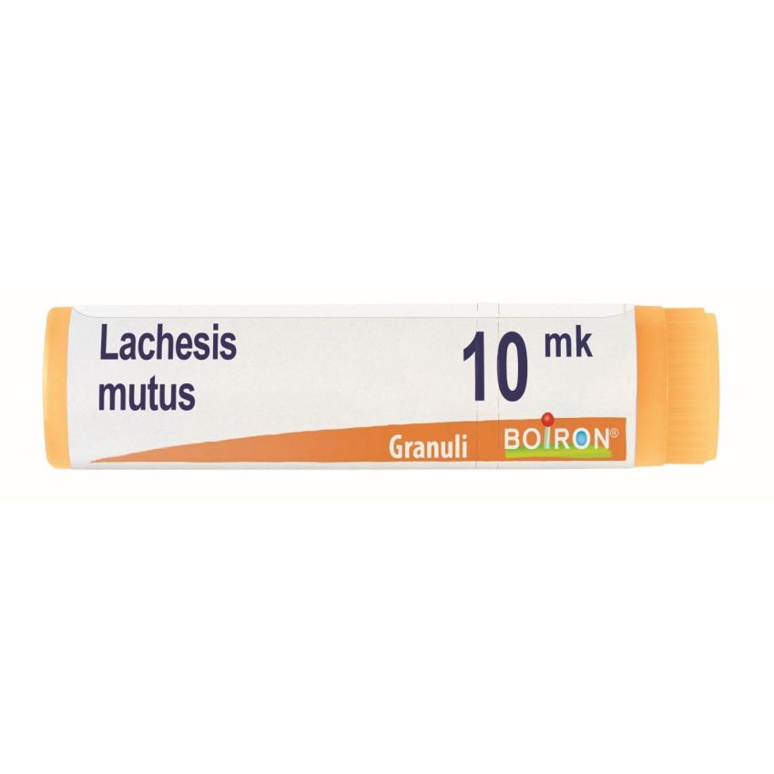 Boiron Lachesis Mutus 10Mk Globuli - Dose da 1g
