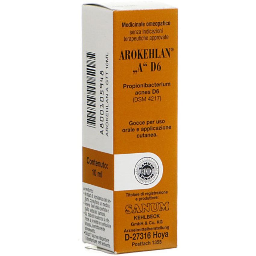 Gocce Sanum Arokehlan A D6 - Frasco da 10ml