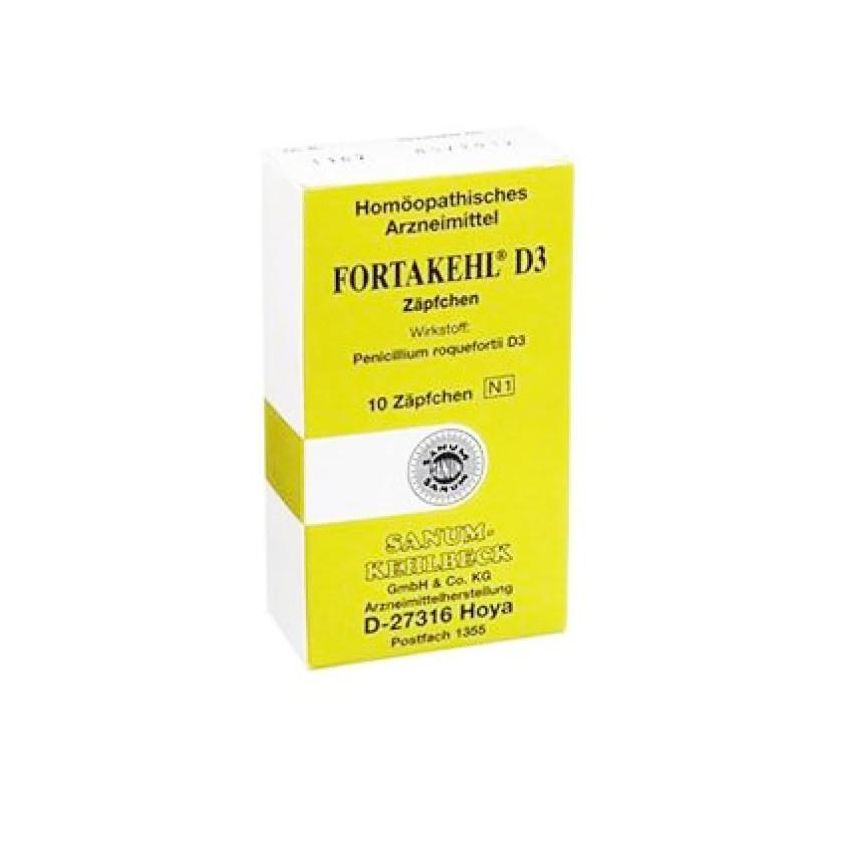 Sanum Fortakehl D3 - Confezione da 10 Supposte