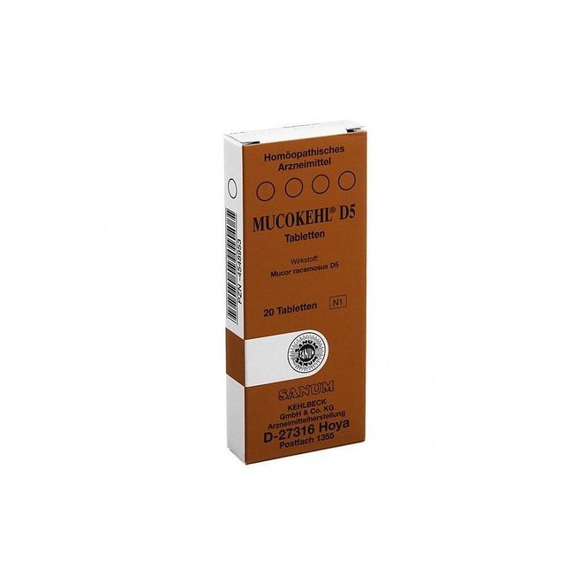 Sanum Mucokehl D5 - Confezione da 20 Compresse