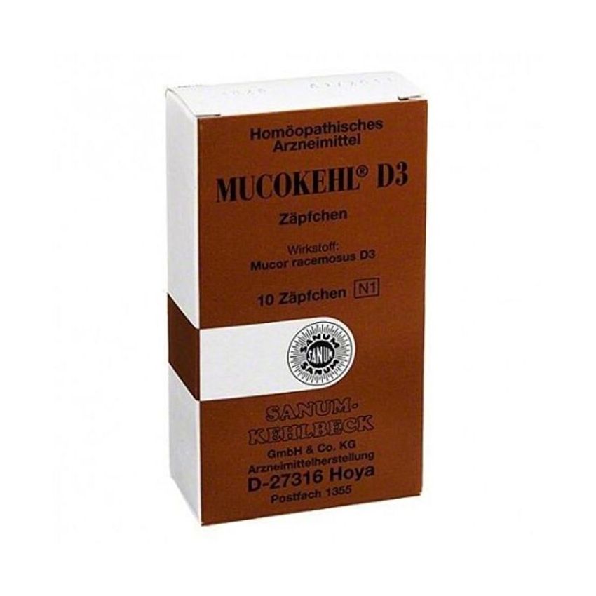 Sanum Imo Mucokehl D3 - Pacco di 10 Supposte Terapeutiche