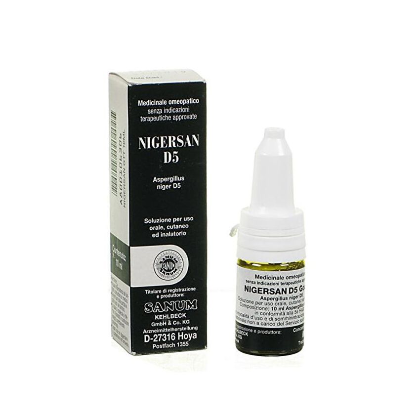 Imo Nigersan D5 - Gocce Salutari Sanum, 10 ml
