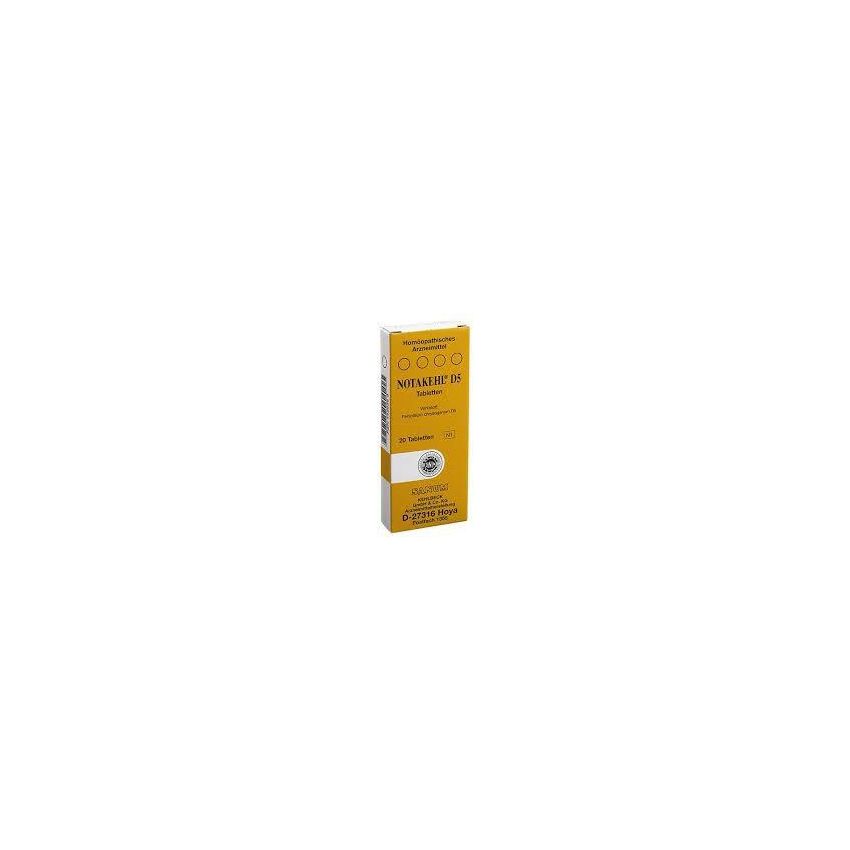 Sanum Notakehl D5 - Compresse Salutari, Confezione da 20