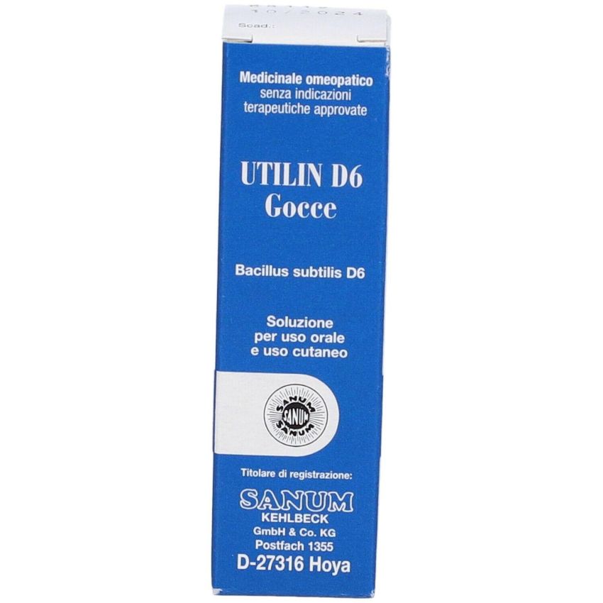 Sanum Utilin D6 Lin - Integratore Liquido 5ml
