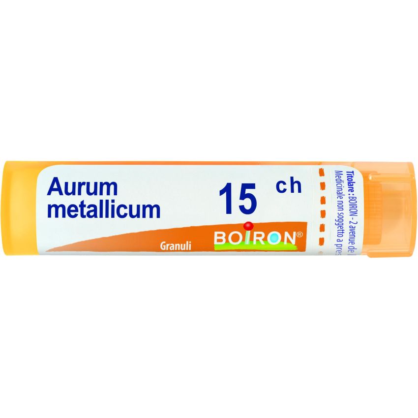 Boiron Aurum Metallicum 15Ch - Granuli Omeopatici 4g