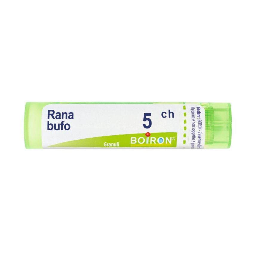 Granuli Boiron Rana Bufo 05Ch in Tubo da 4g