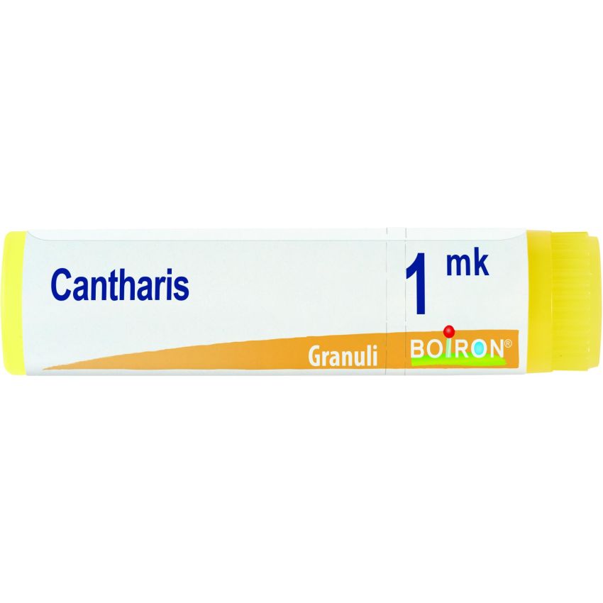 Boiron Cantharis Homeopathic Globules 1Mk, 1g Dose