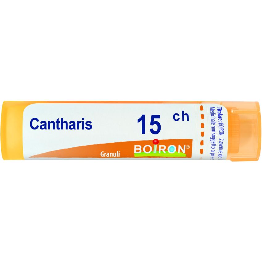 Boiron Cantharis 15Ch Granuli Omeopatici, Tubo da 4g