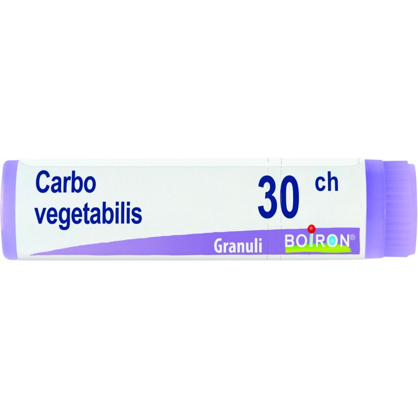 Boiron Carbo Vegetabilis 30Ch Globuli Omeopatici, 1g